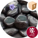 Chinese Pebbles - Polished Black Granite - Medium